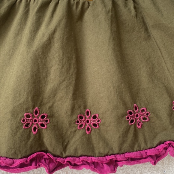 Matilda Jane Enchanted Garden Seabean Mixed Print Tank Top 2 EUC - Picture 5 of 12